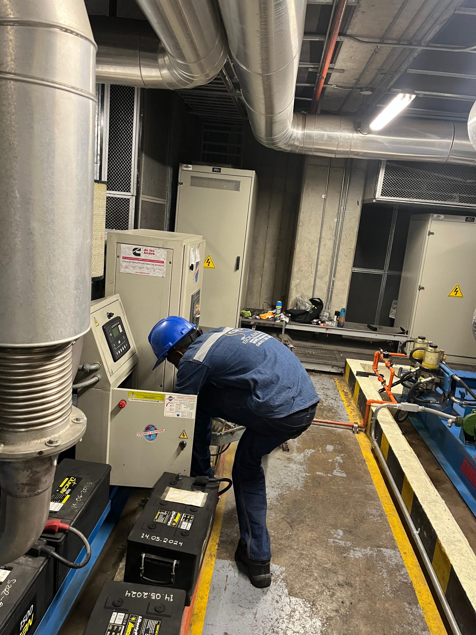 Sistema eléctrico industrial instalado y operativo por Soleycon en el Valle del Cauca Colombia